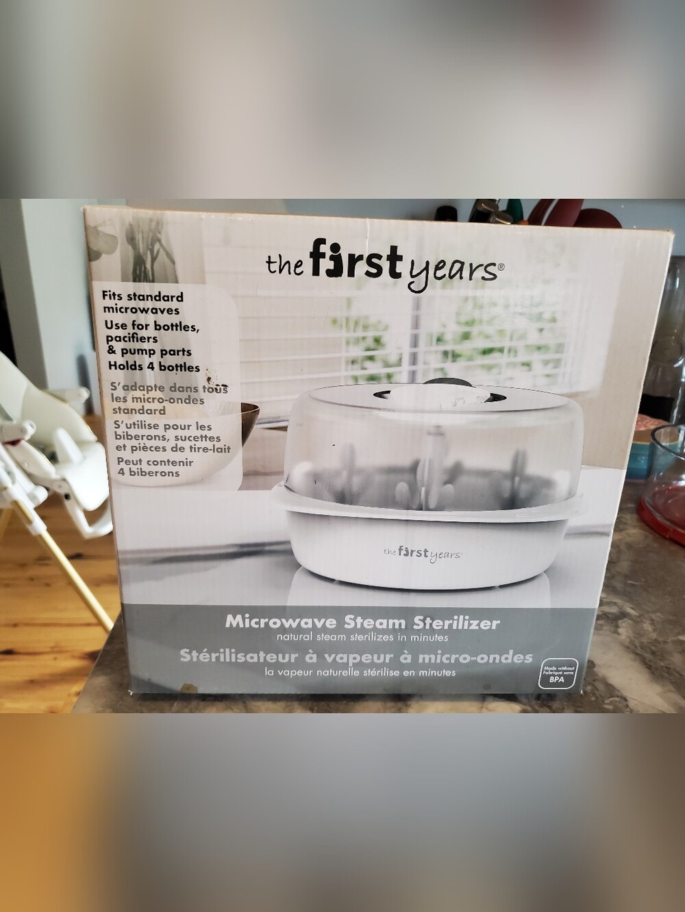 the first years Microwave Steam Sterilizer - White